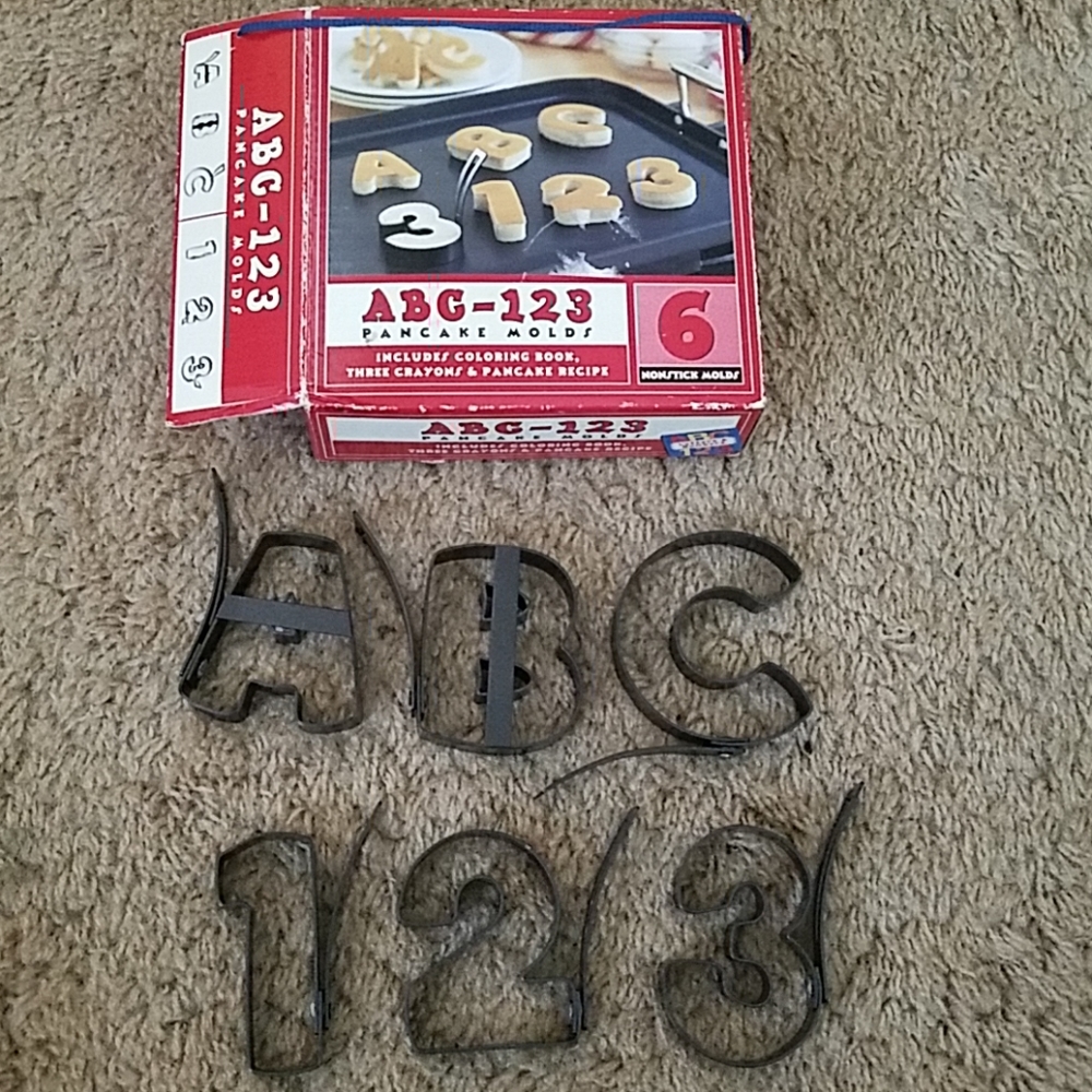 ABC pancake molds - Picture 4 of 4